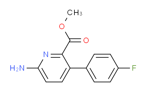 AM95358 | 1214370-70-3 | Methyl 6-amino-3-(4-fluorophenyl)picolinate
