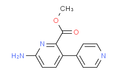 AM95371 | 1214337-02-6 | Methyl 6-amino-3-(pyridin-4-yl)picolinate