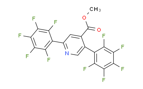 AM95419 | 1261507-18-9 | Methyl 2,5-bis(perfluorophenyl)isonicotinate