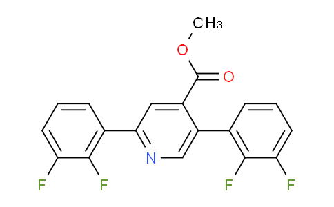 AM95432 | 1261865-65-9 | Methyl 2,5-bis(2,3-difluorophenyl)isonicotinate