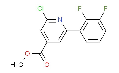 Methyl 2-chloro-6-(2,3-difluorophenyl)isonicotinate