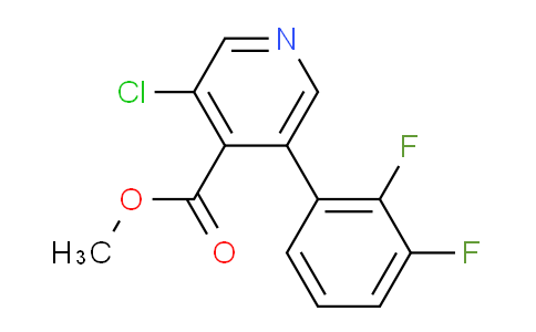 Methyl 3-chloro-5-(2,3-difluorophenyl)isonicotinate
