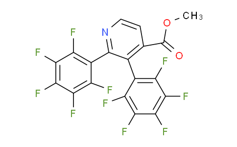 AM95463 | 1261642-34-5 | Methyl 2,3-bis(perfluorophenyl)isonicotinate