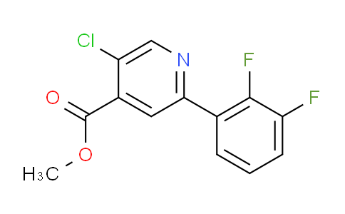 Methyl 5-chloro-2-(2,3-difluorophenyl)isonicotinate