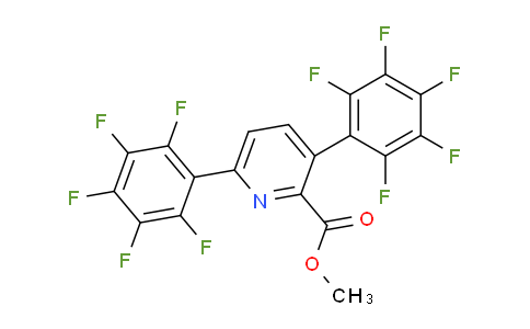 Methyl 3,6-bis(perfluorophenyl)picolinate