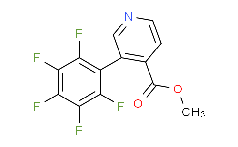 AM95468 | 1261859-84-0 | Methyl 3-(perfluorophenyl)isonicotinate