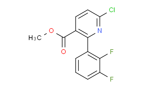 Methyl 6-chloro-2-(2,3-difluorophenyl)nicotinate