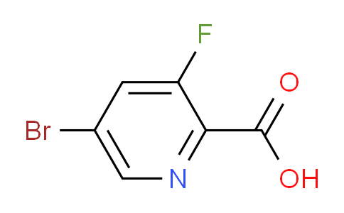 5-Bromo-3-fluoro-2-pyridinecarboxylic acid