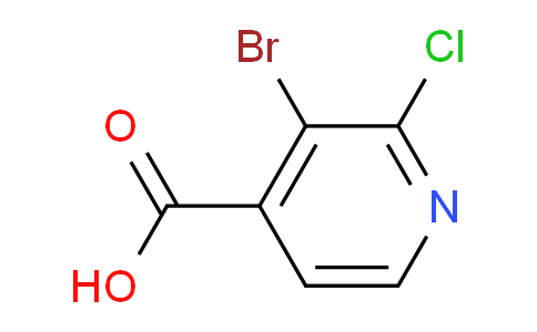 3-Bromo-2-chloro-4-pyridinecarboxylic acid