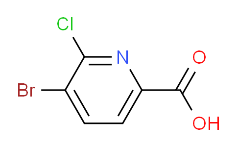 3-Bromo-2-chloro-6-pyridinecarboxylic acid