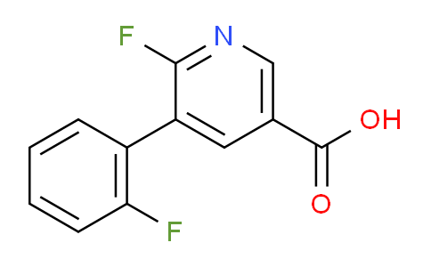 AM95588 | 1214342-13-8 | 6-Fluoro-5-(2-fluorophenyl)nicotinic acid