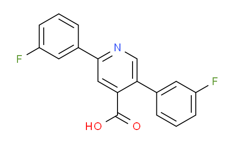 AM95614 | 1214390-38-1 | 2,5-Bis(3-fluorophenyl)isonicotinic acid