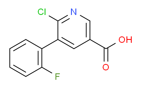 AM95655 | 1214370-47-4 | 6-Chloro-5-(2-fluorophenyl)nicotinic acid