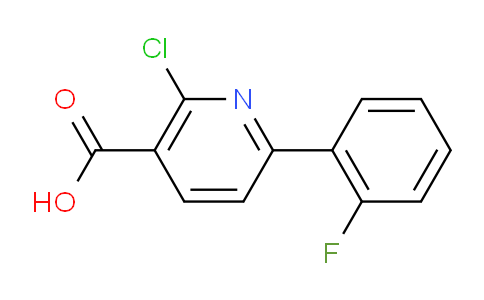 AM95672 | 1214354-79-6 | 2-Chloro-6-(2-fluorophenyl)nicotinic acid