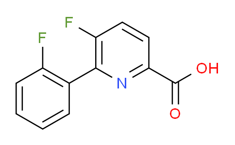 5-Fluoro-6-(2-fluorophenyl)picolinic acid