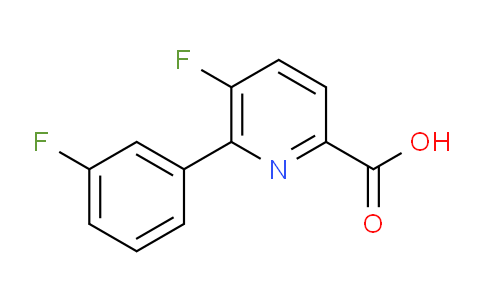 5-Fluoro-6-(3-fluorophenyl)picolinic acid