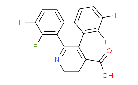 AM95742 | 1261611-30-6 | 2,3-Bis(2,3-difluorophenyl)isonicotinic acid