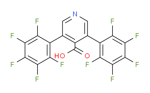AM95760 | 1261612-06-9 | 3,5-Bis(perfluorophenyl)isonicotinic acid
