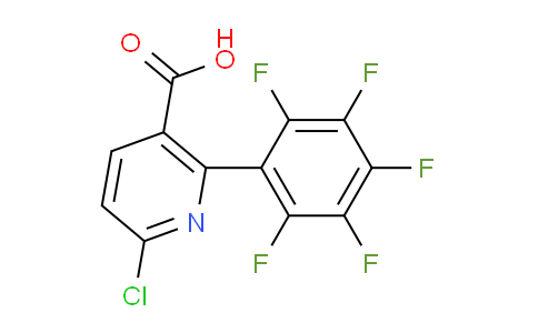 6-Chloro-2-(perfluorophenyl)nicotinic acid