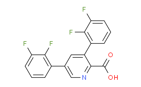 3,5-Bis(2,3-difluorophenyl)picolinic acid