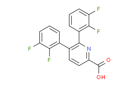 5,6-Bis(2,3-difluorophenyl)picolinic acid