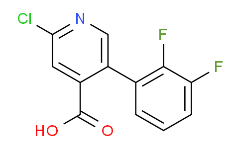 2-Chloro-5-(2,3-difluorophenyl)isonicotinic acid