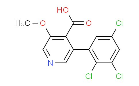 AM95848 | 1361665-61-3 | 3-Methoxy-5-(2,3,5-trichlorophenyl)isonicotinic acid