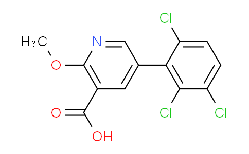 AM95851 | 1361535-17-2 | 2-Methoxy-5-(2,3,6-trichlorophenyl)nicotinic acid