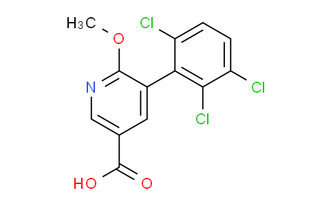 AM95853 | 1361658-32-3 | 6-Methoxy-5-(2,3,6-trichlorophenyl)nicotinic acid
