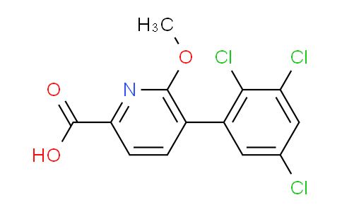 AM95858 | 1361714-37-5 | 6-Methoxy-5-(2,3,5-trichlorophenyl)picolinic acid