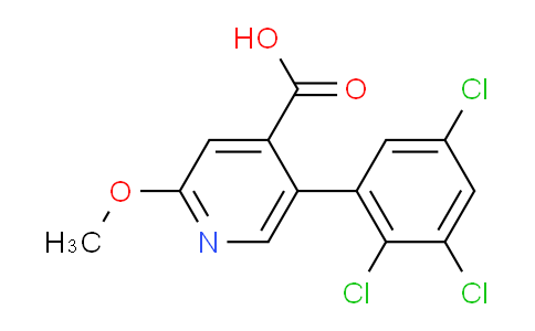 AM95860 | 1361476-56-3 | 2-Methoxy-5-(2,3,5-trichlorophenyl)isonicotinic acid