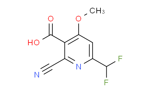 AM95868 | 1805391-07-4 | 2-Cyano-6-(difluoromethyl)-4-methoxypyridine-3-carboxylic acid