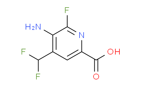 AM95880 | 1803673-46-2 | 3-Amino-4-(difluoromethyl)-2-fluoropyridine-6-carboxylic acid