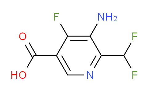 AM95882 | 1804728-21-9 | 3-Amino-2-(difluoromethyl)-4-fluoropyridine-5-carboxylic acid