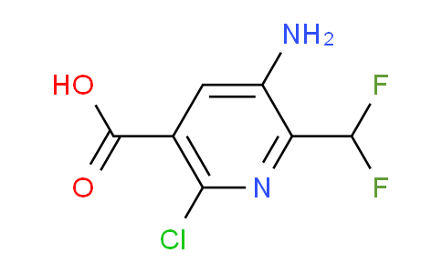 AM95895 | 1806832-69-8 | 3-Amino-6-chloro-2-(difluoromethyl)pyridine-5-carboxylic acid