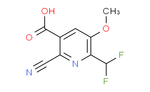 AM95900 | 1804377-73-8 | 2-Cyano-6-(difluoromethyl)-5-methoxypyridine-3-carboxylic acid