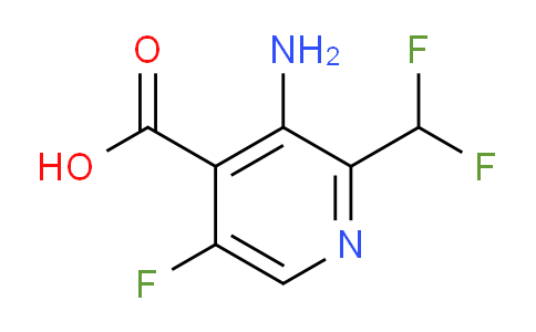 AM95906 | 1806833-83-9 | 3-Amino-2-(difluoromethyl)-5-fluoropyridine-4-carboxylic acid