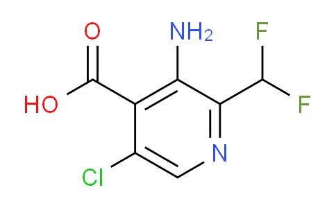 AM95907 | 1805919-43-0 | 3-Amino-5-chloro-2-(difluoromethyl)pyridine-4-carboxylic acid