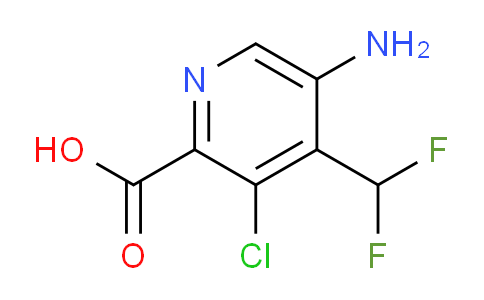 AM95908 | 1805343-69-4 | 5-Amino-3-chloro-4-(difluoromethyl)pyridine-2-carboxylic acid
