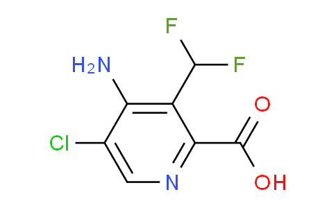 AM95911 | 1805265-08-0 | 4-Amino-5-chloro-3-(difluoromethyl)pyridine-2-carboxylic acid