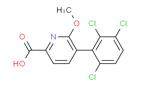 AM95925 | 1361478-40-1 | 6-Methoxy-5-(2,3,6-trichlorophenyl)picolinic acid