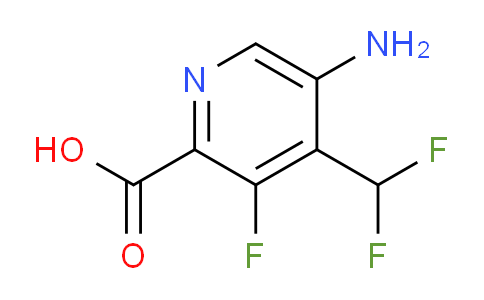 AM95928 | 1805340-13-9 | 5-Amino-4-(difluoromethyl)-3-fluoropyridine-2-carboxylic acid