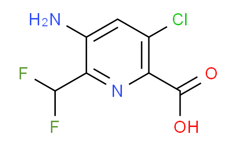 AM95930 | 1806832-44-9 | 3-Amino-5-chloro-2-(difluoromethyl)pyridine-6-carboxylic acid