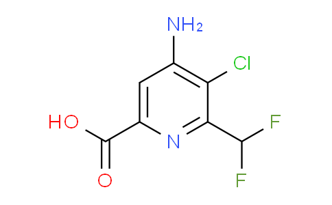 AM95932 | 1806808-02-5 | 4-Amino-3-chloro-2-(difluoromethyl)pyridine-6-carboxylic acid