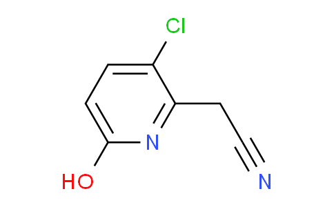 3-Chloro-6-hydroxypyridine-2-acetonitrile