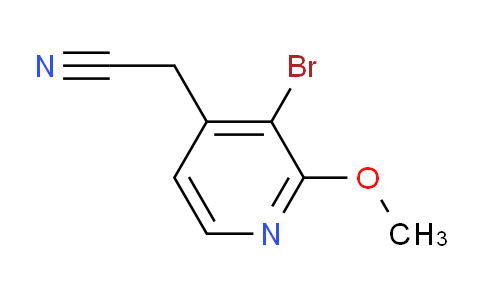 3-Bromo-2-methoxypyridine-4-acetonitrile