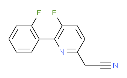 AM95988 | 1227573-60-5 | 5-Fluoro-6-(2-fluorophenyl)pyridine-2-acetonitrile