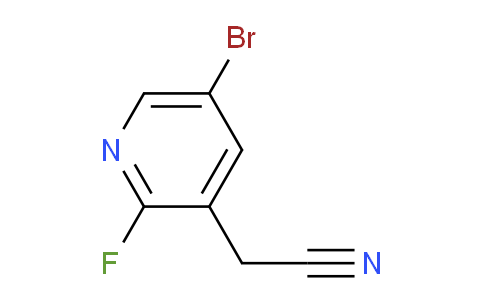 5-Bromo-2-fluoropyridine-3-acetonitrile
