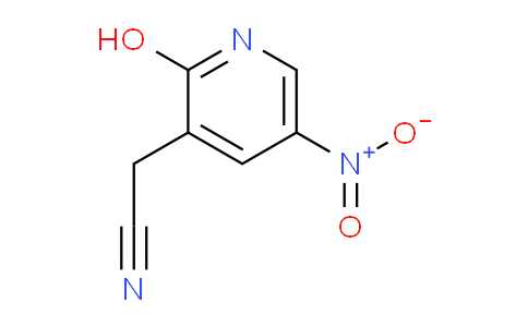 2-Hydroxy-5-nitropyridine-3-acetonitrile
