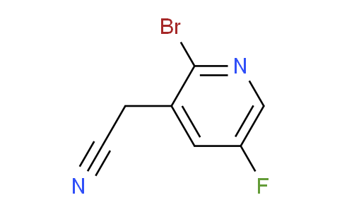 AM96133 | 1227607-56-8 | 2-Bromo-5-fluoropyridine-3-acetonitrile